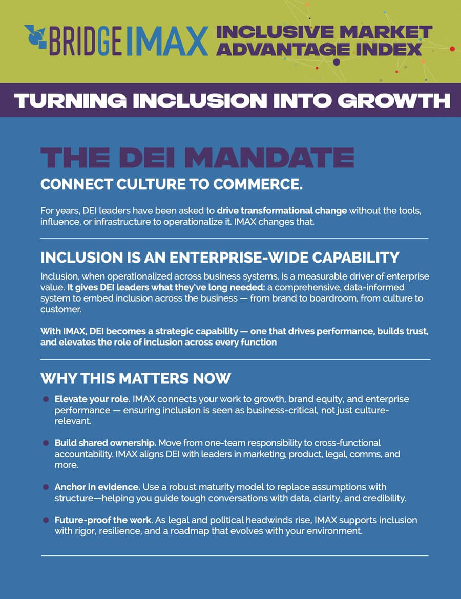 DEI Leader IMAX One-Sheet